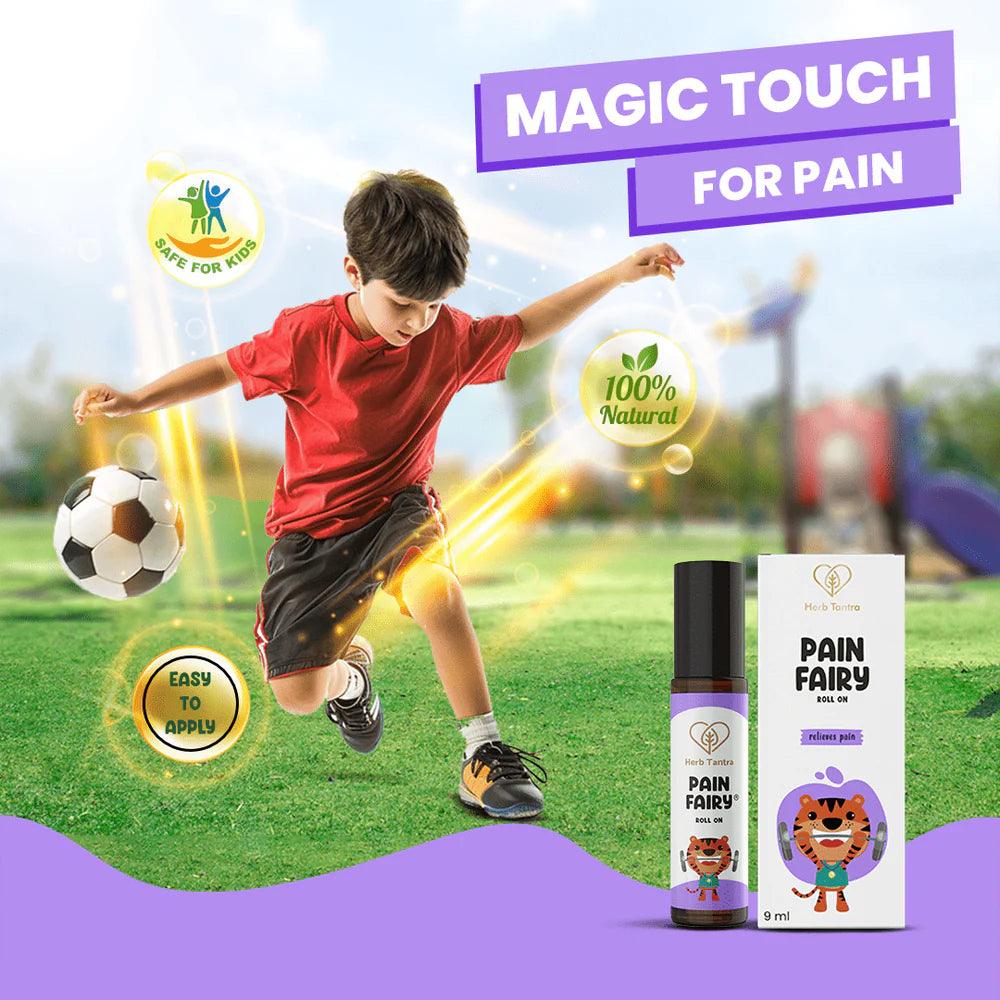 Herb Tantra Pain Fairy Roll On For Kids (9 ml)