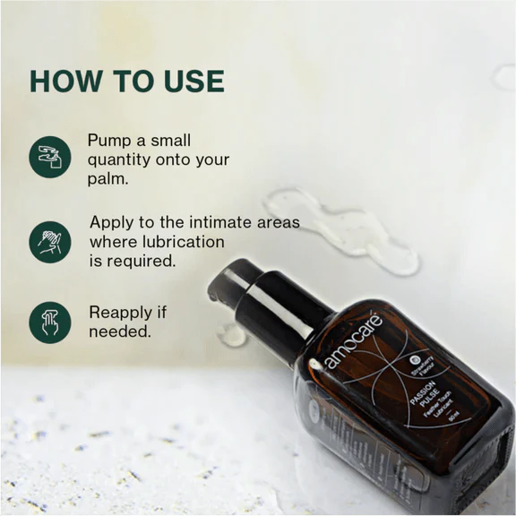 Amocare Passion Pulse Feather Touch Lubricant Strawberry - 50ml