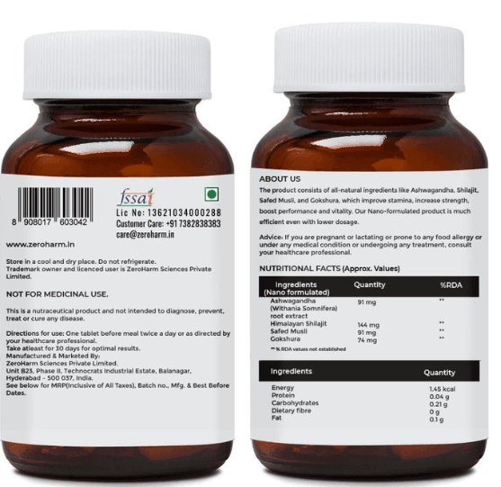 Zeroharm Nano Himalayan Shilajit