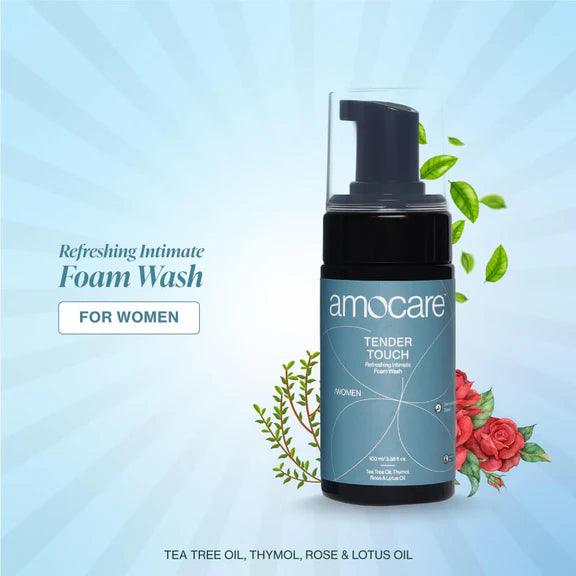 Amocare Tender Touch Refreshing Intimate Foam Wash - 100ml