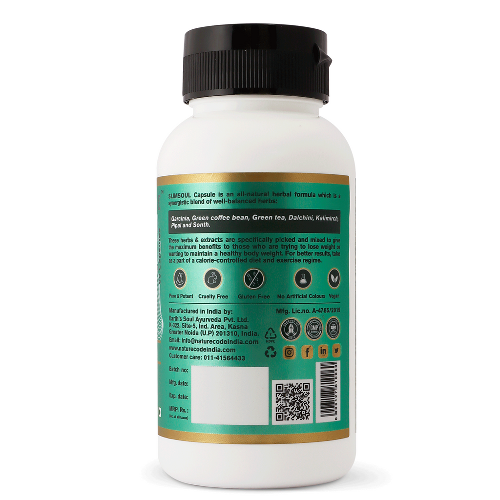 Nature Code Slimsoul Capsule - 60 Capsules