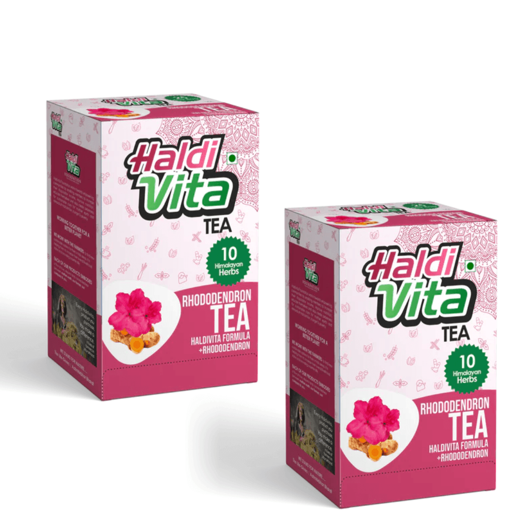 Haldivita Rhododendron Tea (25 Bags Each) - Pack of 2