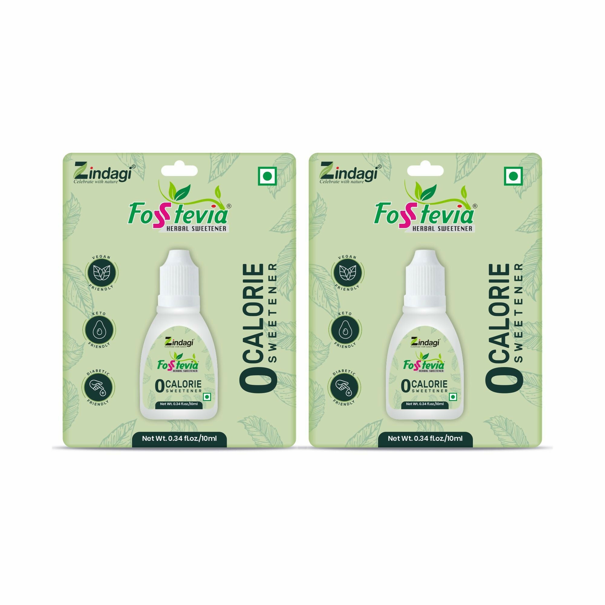 Zindagi Fosstevia Herbal Sweetener Liquid Drops