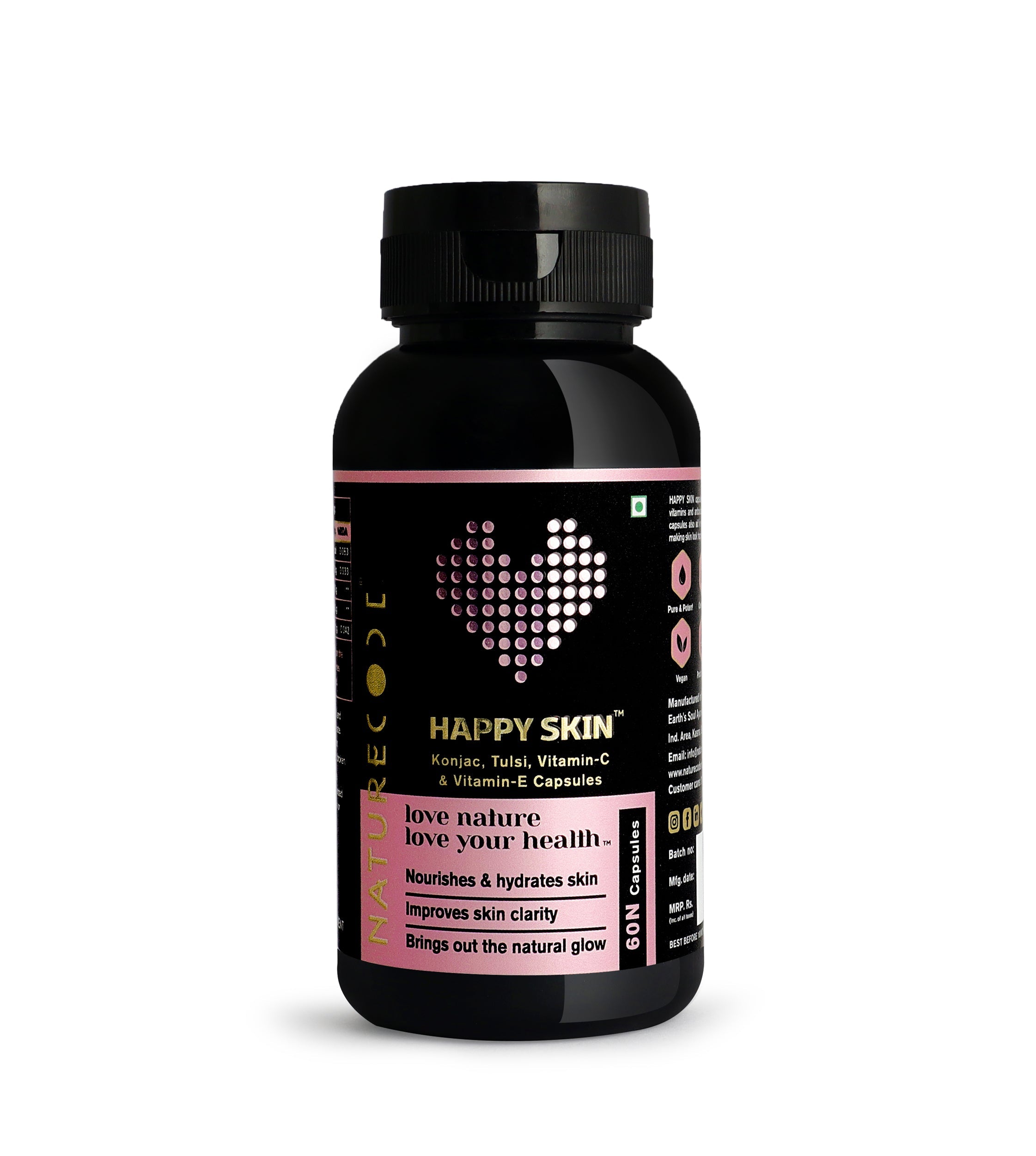 Nature Code Happy Skin Capsule - 60 Capsules
