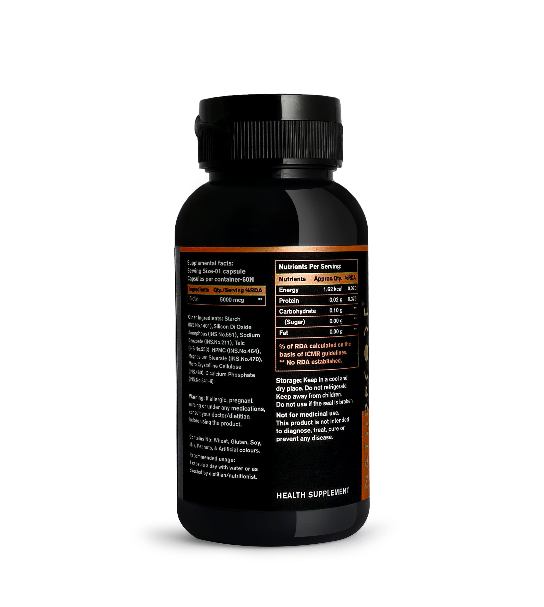 Nature Code Manicured Nails Capsule - 60 Capsules