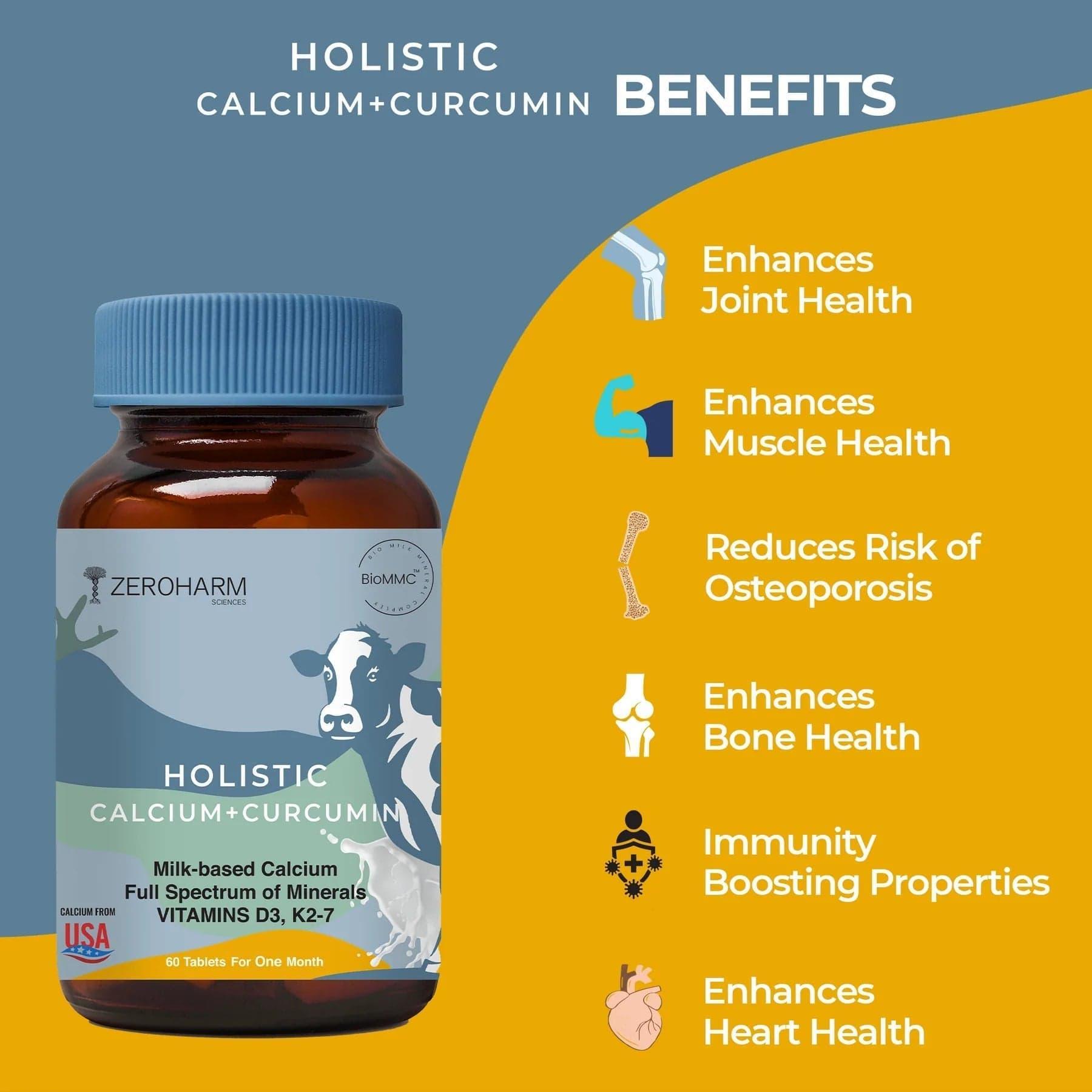 Zeroharm HOLISTIC CALCIUM+CURCUMIN