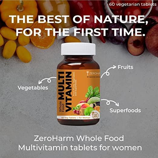 Zeroharm Sciences Multivitamin for Women Veg Tablet - 60 Veg Tablet