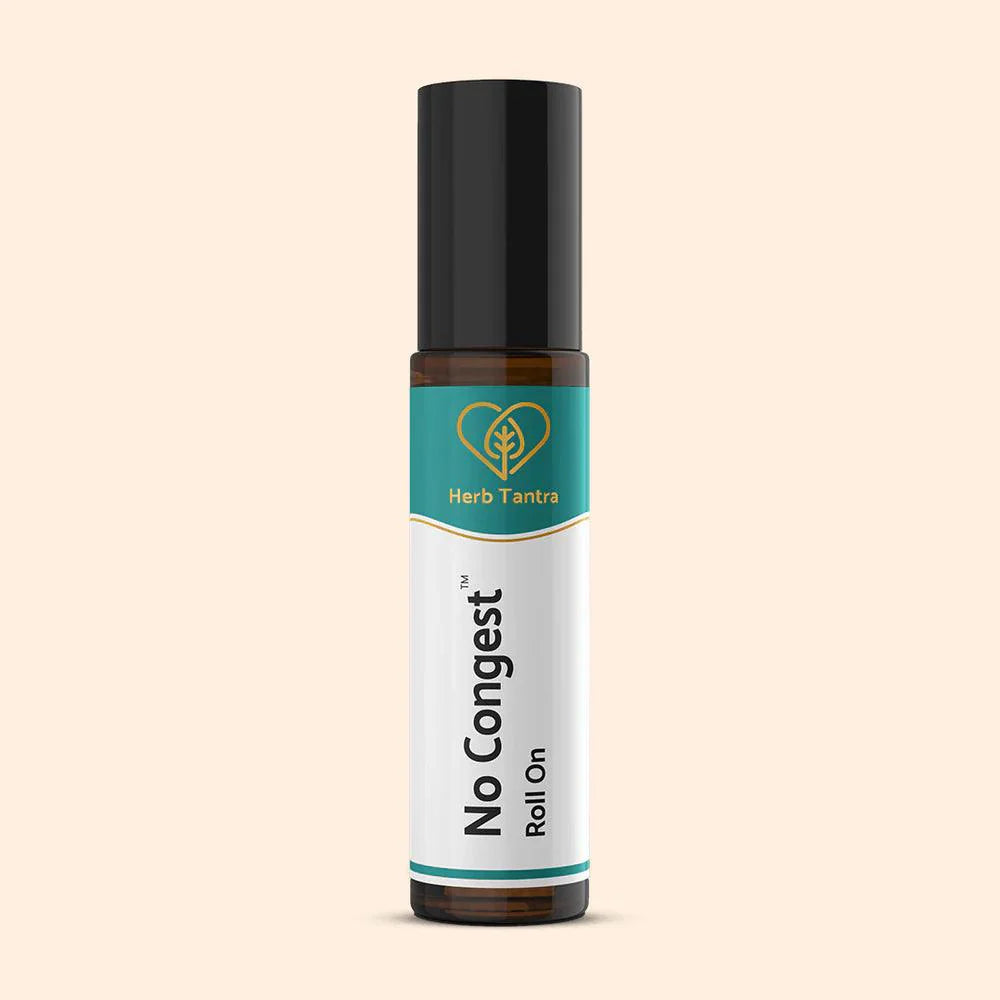 Herb Tantra No Congest Roll On - Sinus Relief - (9 ml)