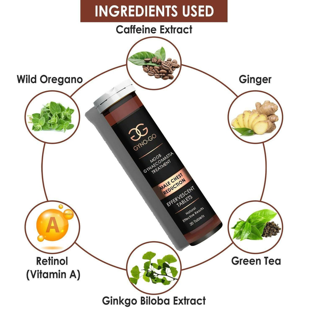 Gyno-Go Male Chest Reduction Effervescent Tablet