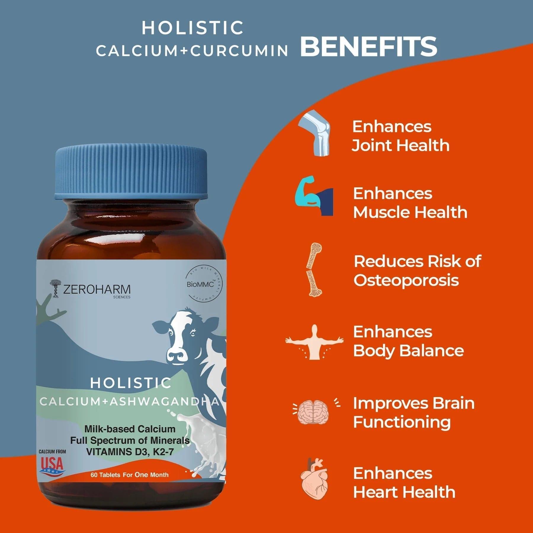 Zeroharm HOLISTIC CALCIUM+ASHWAGANDHA