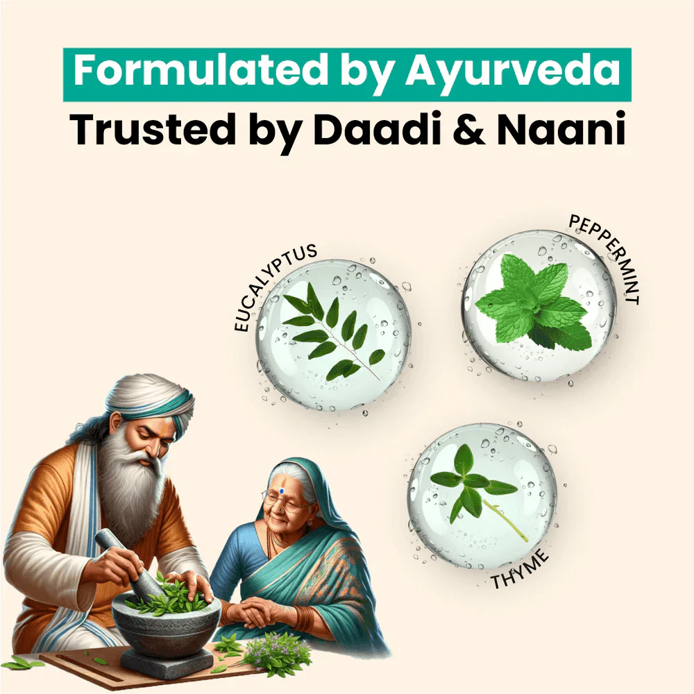 Herb Tantra No Congest Roll On - Sinus Relief - (9 ml)