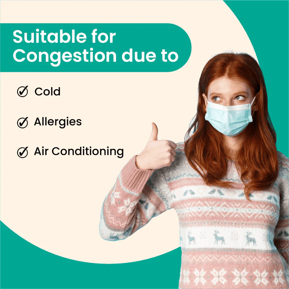 Herb Tantra No Congest Roll On - Sinus Relief - (9 ml)